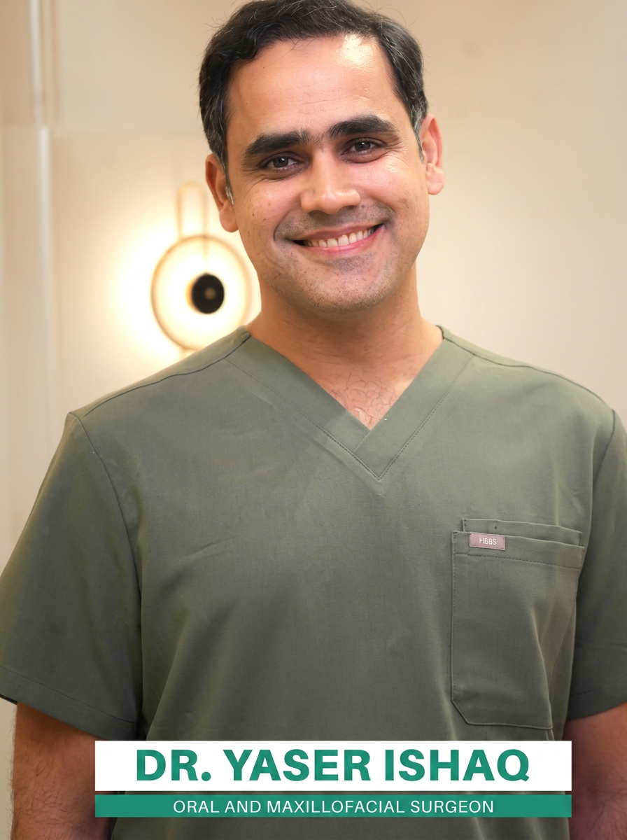 Dr. Yaser Ishaq, Oral & Maxillofacial Surgeon at ConfiDENT Lahore