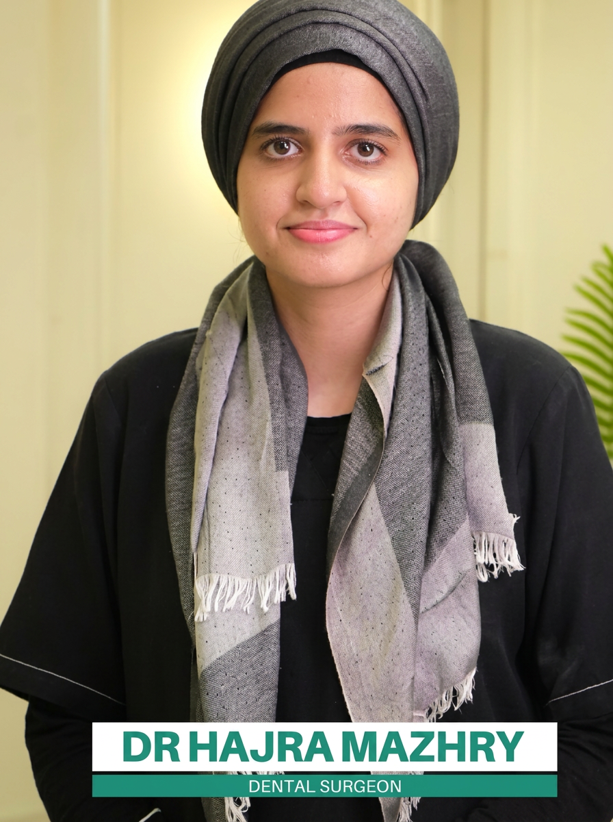 Dr. Hajra Mazhry, Dental Surgeon at ConfiDENT Lahore
